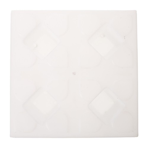 White durable concrete grass - white,