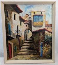 Vintage Original Oil on Canvas