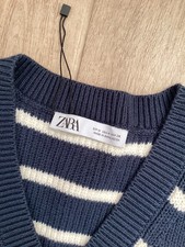ZARA Sleeveless Striped Jumper