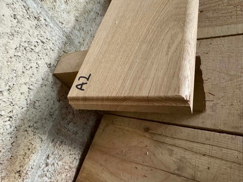 Solid oak wall - wall, shelf