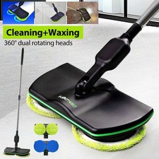 Electric Rechargeable Cordless Floor Cleaner Scrubber Sweeper Polisher Mop Set