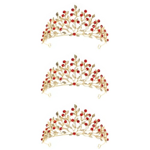 3pcs comfortable red - 3pcs, bridal