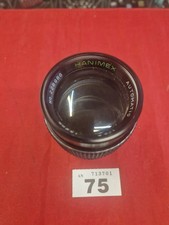 Hanimex Automatic 135mm Black Lens 1: 2.8 Camera Lens w/ Black Bag