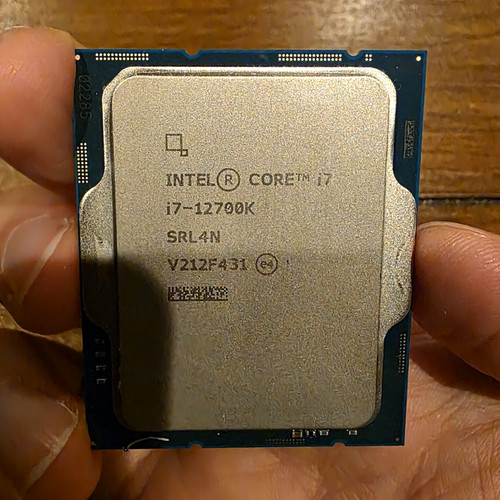 Intel core 12700k - intel,