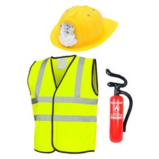 CHILDS FIREFIGHTER COSTUME SET