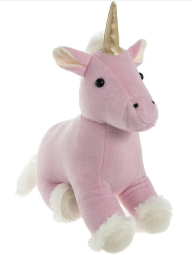 Pink unicorn doorstop - pink,