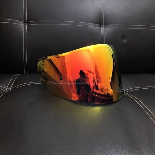 Golden red visor for - visor, shoei