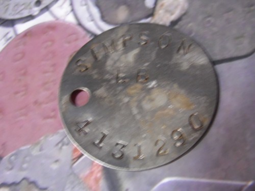 Ww2 relic dogtag rac - relic,