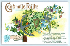 POSTCARD IRELAND EIRE - CEAD MILE FAILTE GREETINGS NPO BELFAST J SERIES  No 53