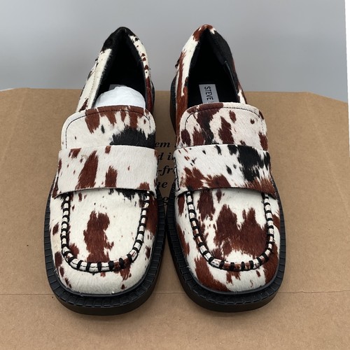 Steve madden cow print pony - steve,