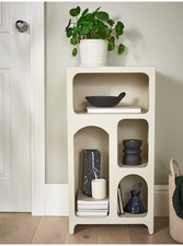 Cream Cabinet With Shelves