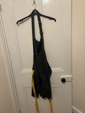 Dimensions McDonald's Employee Uniform Apron Unisex One Size Black New 