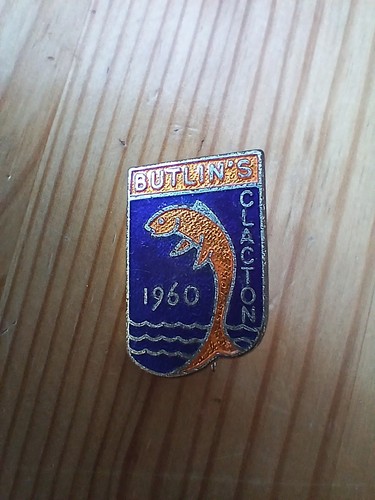Vintage butlins clacton - clacton, 1960