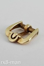 VINTAGE 1964 9CT SOLID GOLD LADIES OMEGA WRISTWATCH STRAP BUCKLE BY MWF MONTAL