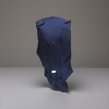 Large Dunelm Woolly Style Throw Blanket Navy Blue Soft Warm Winter Excellent ?