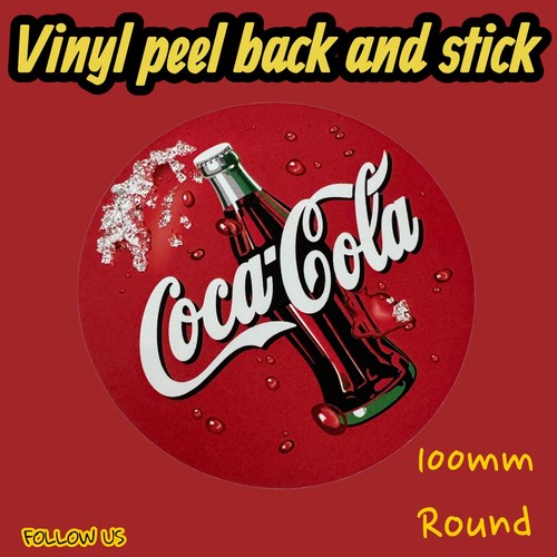 Coca cola bottle round vintage - round,
