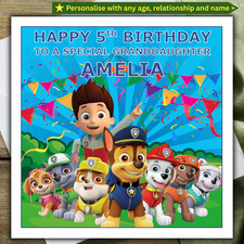 PAW PATROL personalised