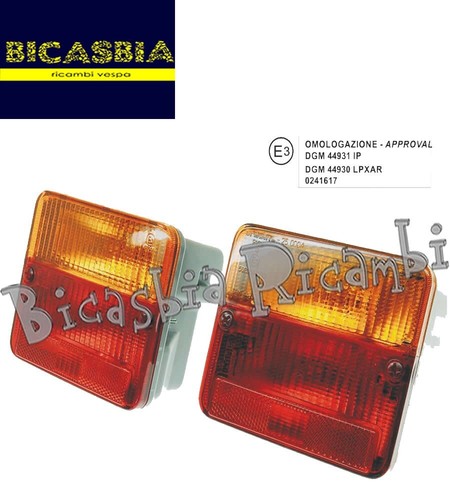 4142 pair rear lights - -,