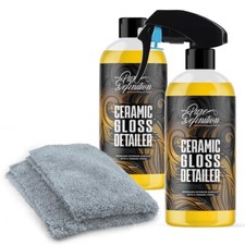 Ceramic Detailer Car Wax Gloss Spray Sealant Coating Vehicle Water Beading 1L