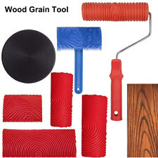 Wood Texture Paint Roller Wood Pattern Tools For Wall Room Art Wood Grain Tool