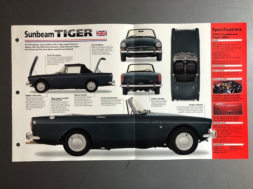 1964 1968 sunbeam tiger - 1964,