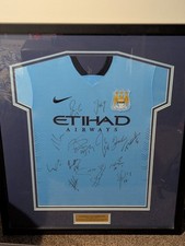 Manchester City Signed Shirt