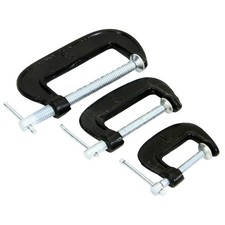 3pc Mini G Clamp Grip Set