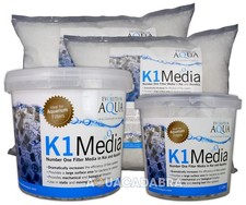 Evolution Aqua K1 Pond Filter Media - 1L, 5L, 25L, 50L -  Static or Moving Bed