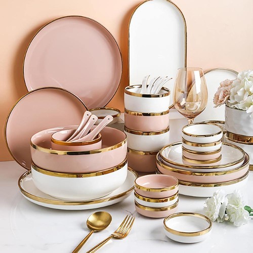 Piece porcelain dinner set - piece,