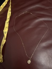 Gold St Christopher. Elizabeth