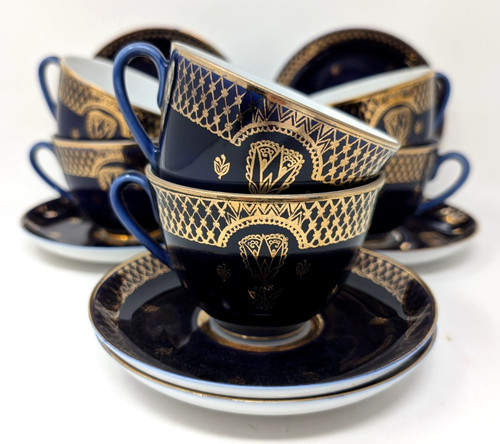 Ussr lomonosov tea cup - lomonosov,