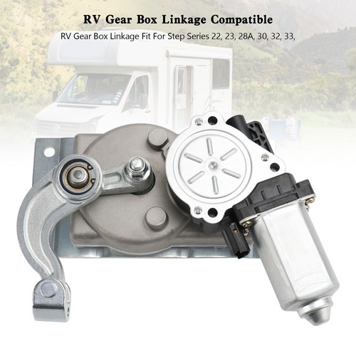 Gear box linkage with motor - box,