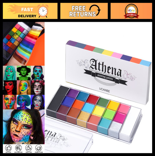 Colors face body paint - &,