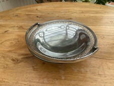 Silver plate fruit or sweet bowl