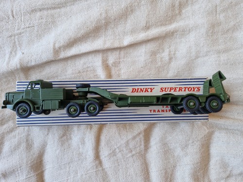 Dinky tank transporter 660 - dinky,