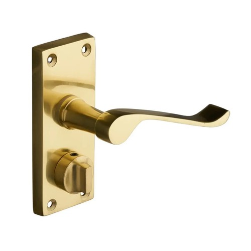 Victorian scroll lever thumb - lever,