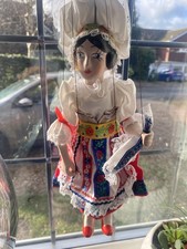 Czech Porcelain puppet in National dress