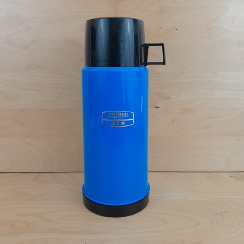 Vintage thermos flask - vintage,