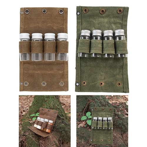 Camping spice kit - camping, jars