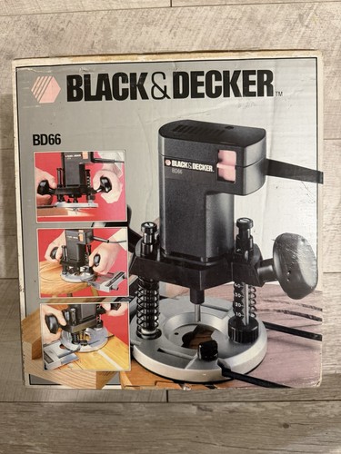 Black decker bd66 - decker, woodworker