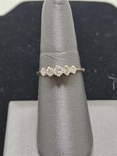 14K YELLOW GOLD RING WITH