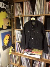 Men’s Levi denim jacket Slim Fit Black VGC XL