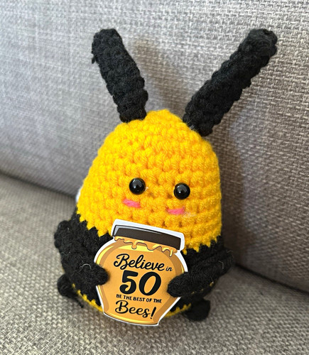 Crochet bee soft - soft, plush