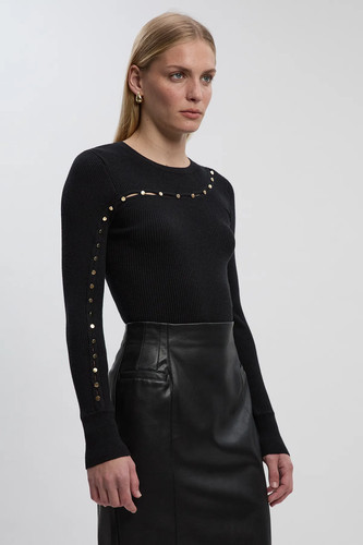 Karen millen knitted top - knitted,