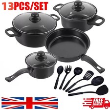 13pcs Cookware Set Pan Pot Non