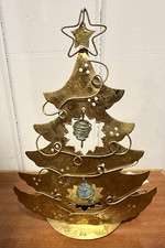 Gold Toned Christmas Tree