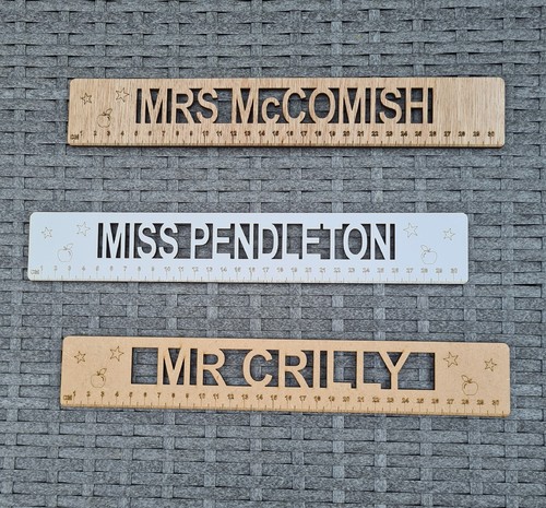 Teacher gift personalised end - teacher,