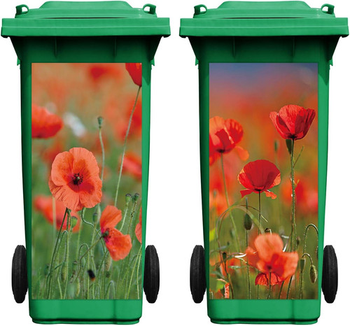 Sheets wheelie bin stickers - 2,