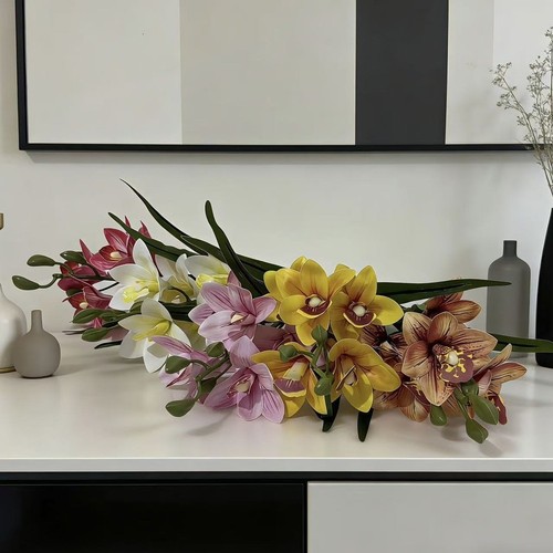 37cm artificial cymbidium - artificial,