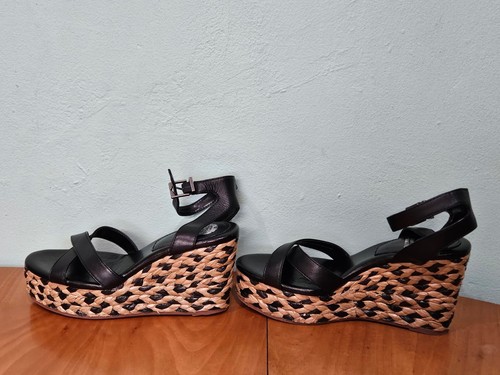 Vince camuto black tan leather - vince,